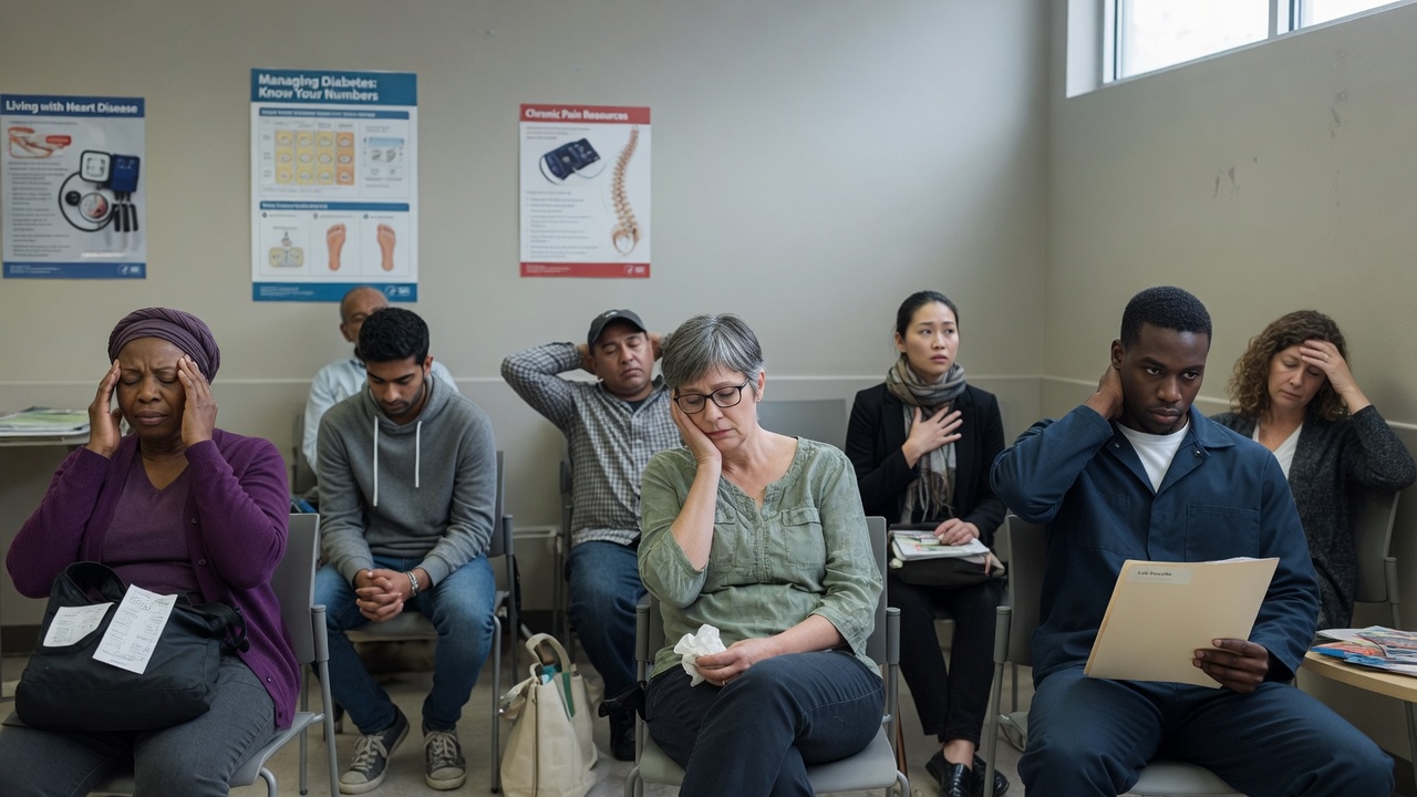 Editorial photograph related to Public Health: CDC Analysis Shows Increased Prevalence of Stress-Related Conditions Affecting Chronic
