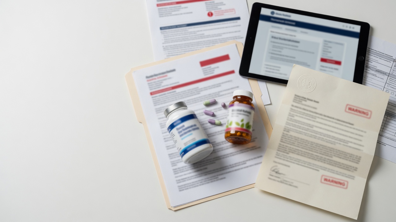Editorial photograph related to Policy & Explainers: FDA Warns Supplement Makers Over Unsupported Claims Related to Stress Relief