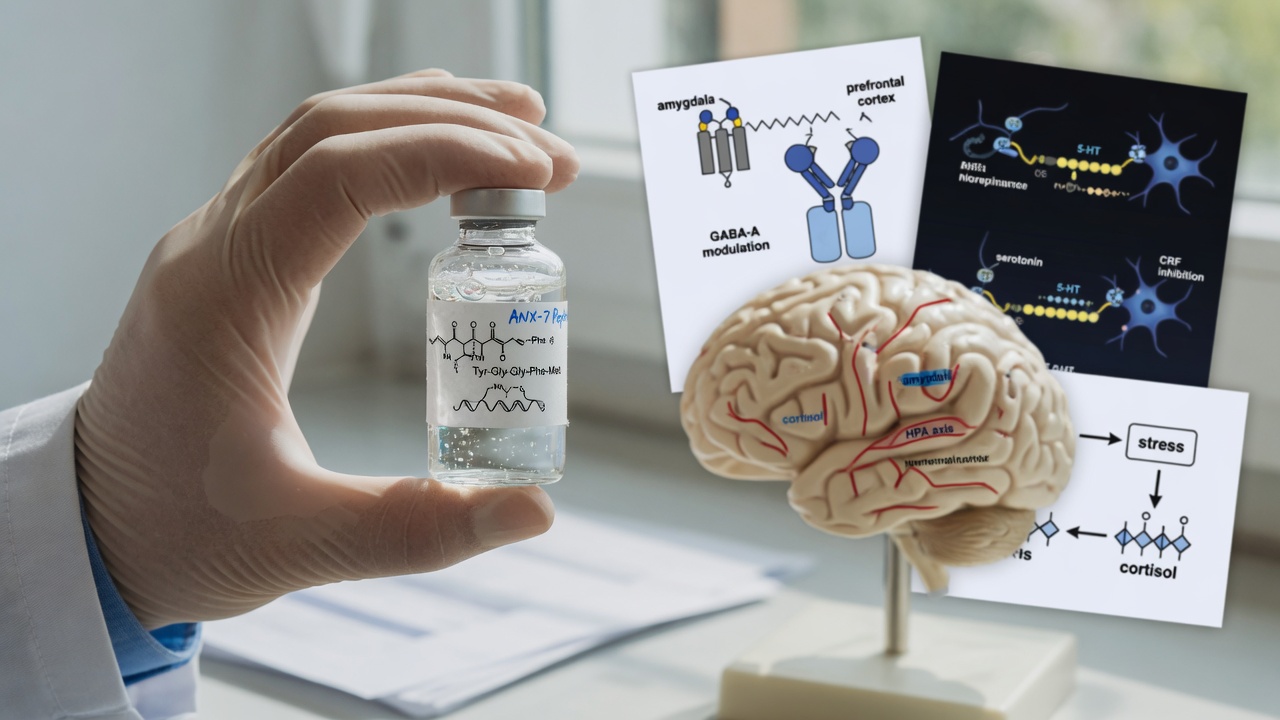 Editorial photograph related to How Do Peptides For Anxiety Work?: How Do Peptides for Anxiety Work?